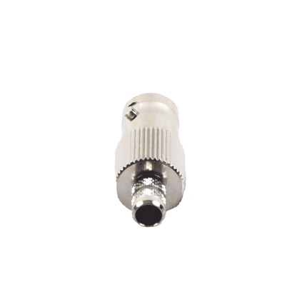 Conector BNC Hembra de Anillo para Cables RG-8/X, LMR-240, 9258, Níquel/ Oro/ Delrin.