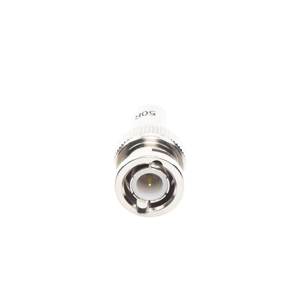 Carga Resistiva de 50 Ohm en BNC Macho, 1/2 Watt, CD-1.5 GHz.