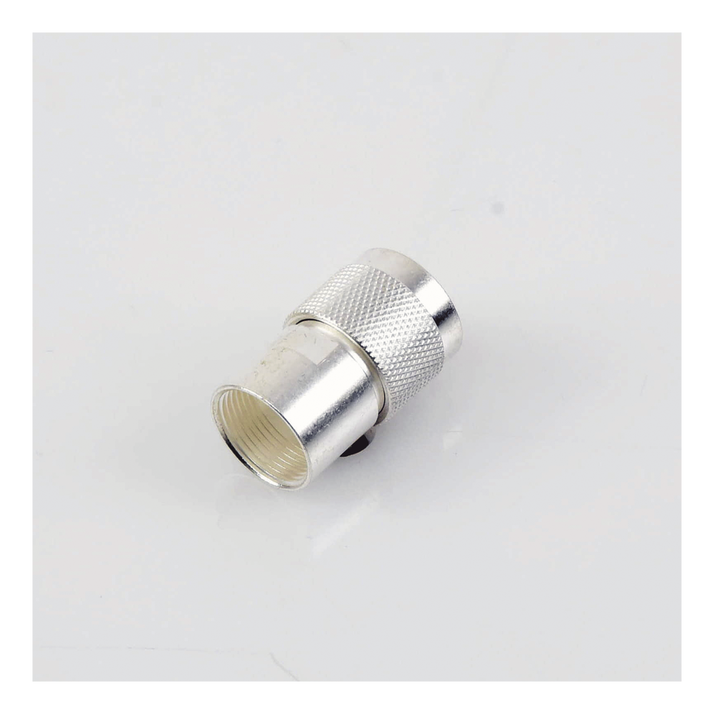 Conector N Macho para Cables con Conductor Central de AWG-11 ó 13, Tipo RG-8/U (BELDEN 8237), RG-213/U (8267), RG-214 (8268).