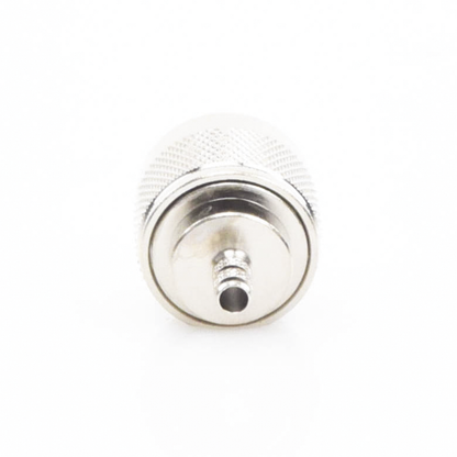 Conector N Macho de Anillo Plegable para Cables Coaxiales LP-142, LP-195, RG-58/U, RG-142/U, LMR-195, Níquel/ Oro/ Teflón.â€&lsaquo;