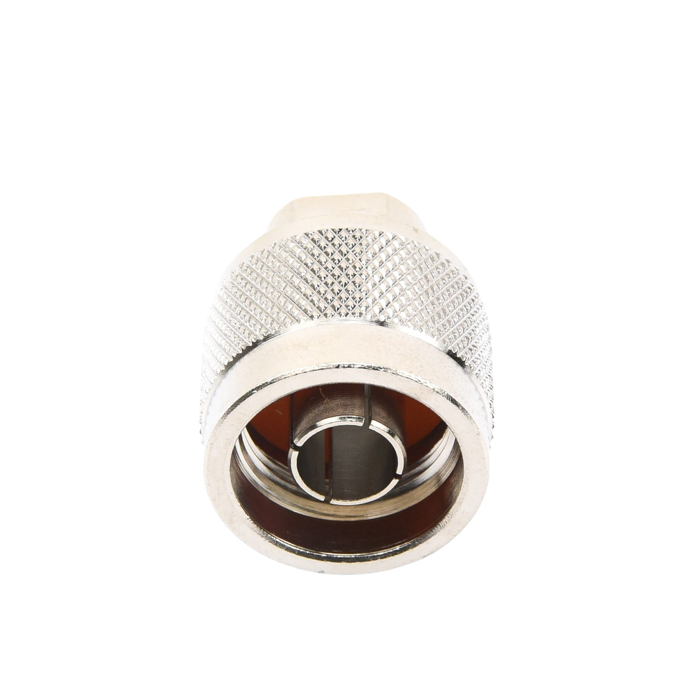 Conector N Macho de anillo plegable para cable RG-174/U, BELDEN 8216.