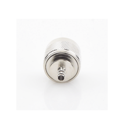Conector N Macho Coaxial de Anillo Plegable para Cable RG-142/U, Niquel/ Oro/ Teflón.