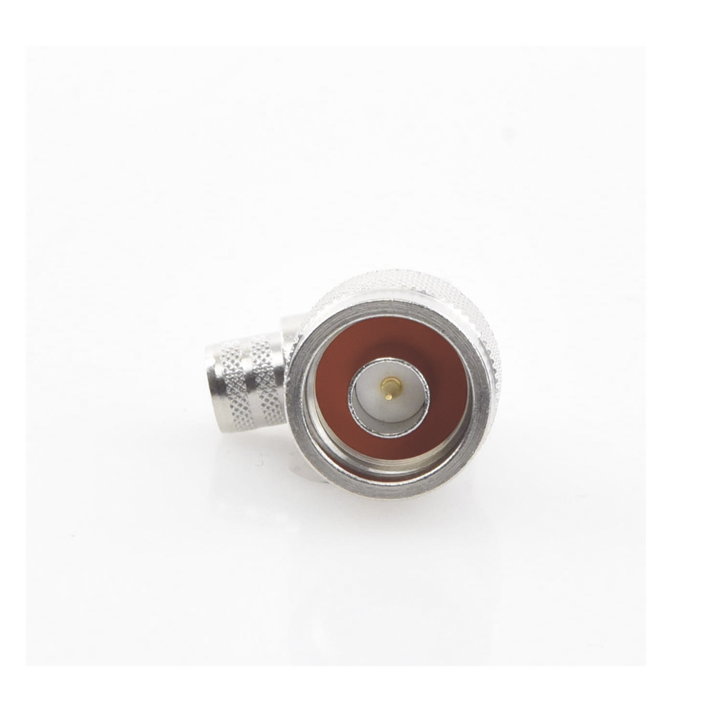 Conector N macho en A/R de anillo plegable para cable RG-142/U.