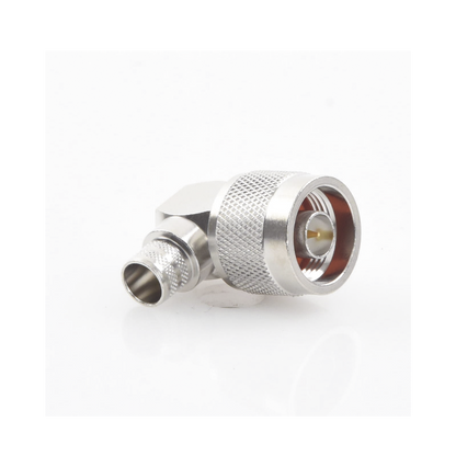 Conector N macho en A/R de anillo plegable para cable RG-142/U.