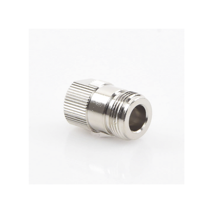 Conector N Hembra de Anillo Plegable para cable RG-316, Niquel/ Oro/ Teflón.