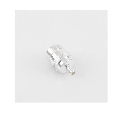 Conector N Hembra de anillo plegable para cables LP-195, LP-142, RG-142/U, LMR-195.