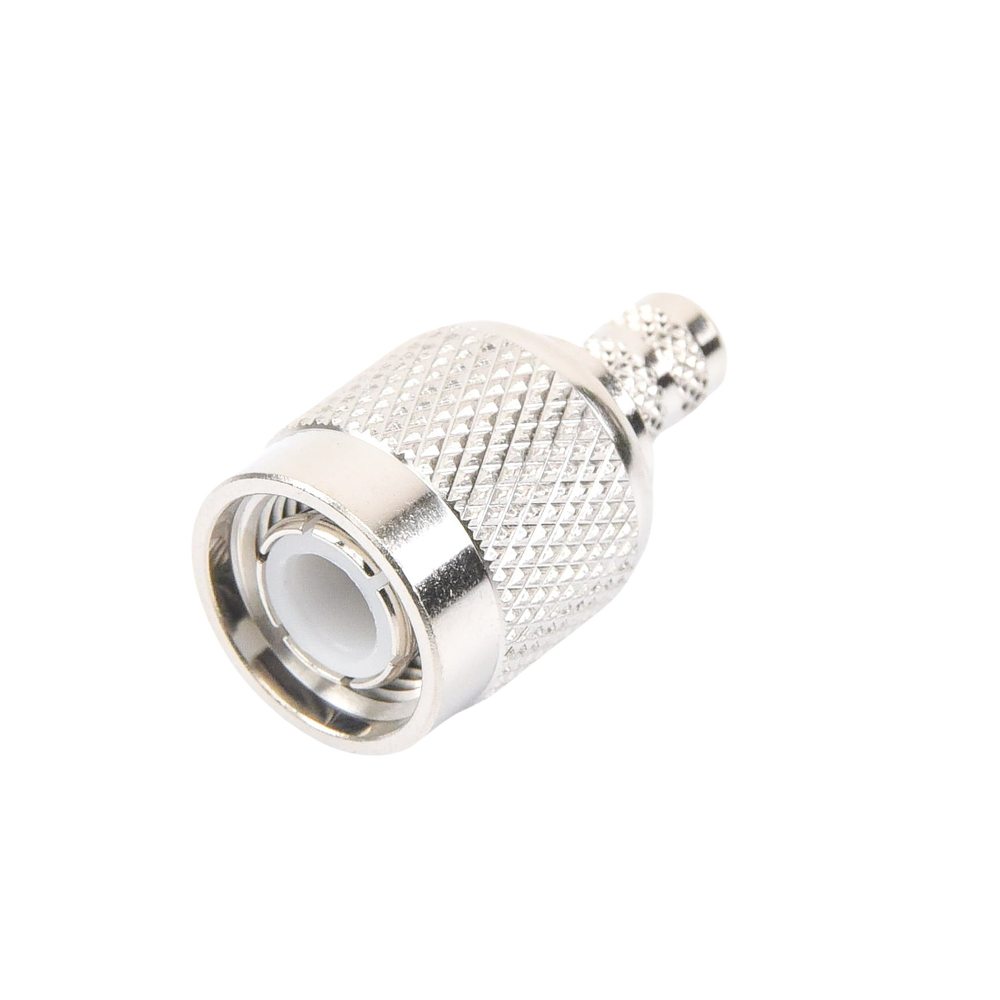 Conector TNC Macho de Anillo Plegable para Cables LMR-240, RG-8/X, 9258, Niquel/Oro/Delrin.