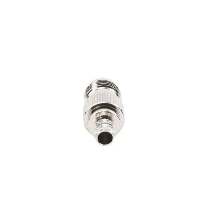 Conector TNC Hembra de Anillo Plegable para Cables RG-8/X, LMR-240, Grupo X, Níquel/ Oro/ Delrin.
