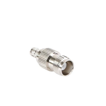 Conector TNC Hembra de Anillo Plegable para Cables RG-8/X, LMR-240, Grupo X, Níquel/ Oro/ Delrin.