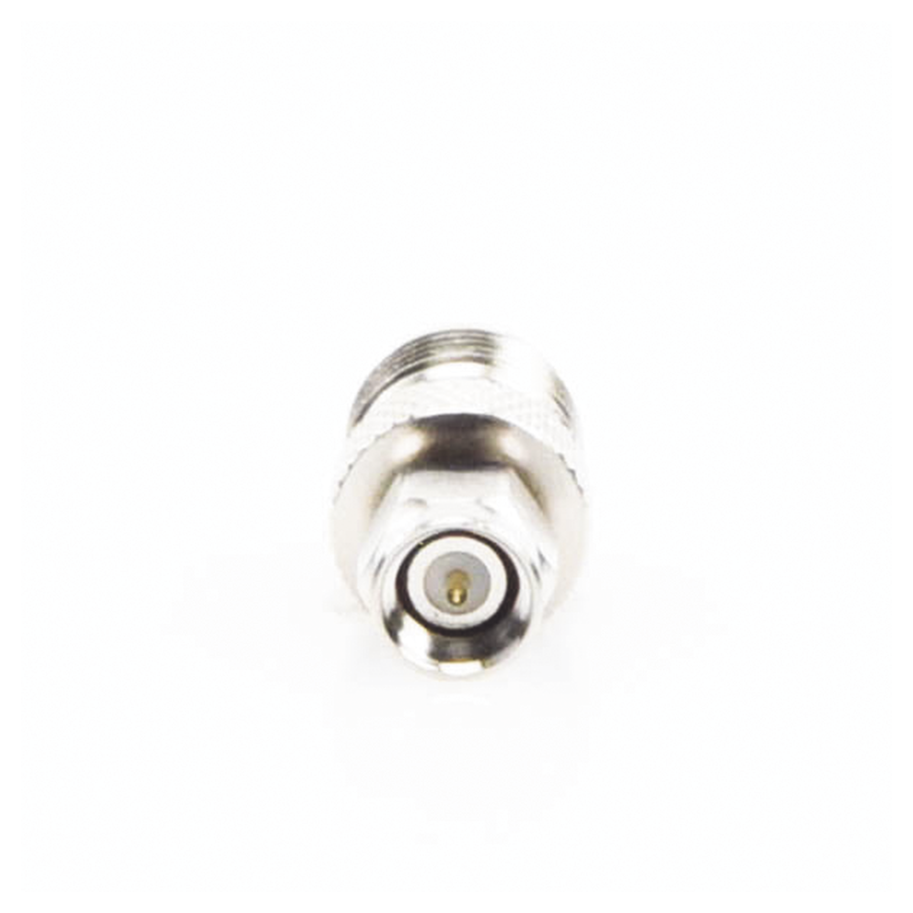 Adaptador en Línea de Conector TNC Hembra a SMA Macho, Níquel/ Oro/ Teflón..