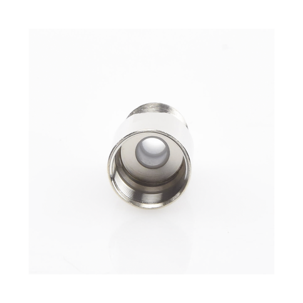 Conector UHF Hembra (SO-239) en Línea de Rosca para RG-8/U, 9913, LMR-400, Níquel/ Plata/ Teflón.