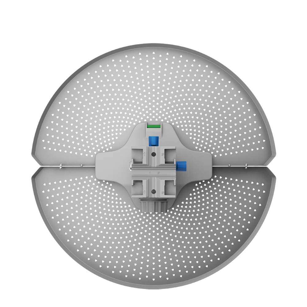 Radio Integrado 23 dBi Puerto Gigabit, Modo AP/CPE en PtP o CPE en Multipunto, Hasta 867 Mbps, Botón de Auto-Emparejamiento para distribuciones de Enlaces Inalámbricos WISP y CCTV, Administración en la Nube