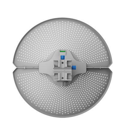 Radio Integrado 23 dBi Puerto Gigabit, Modo AP/CPE en PtP o CPE en Multipunto, Hasta 867 Mbps, Botón de Auto-Emparejamiento para distribuciones de Enlaces Inalámbricos WISP y CCTV, Administración en la Nube