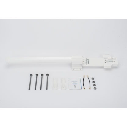 Antena Omnidireccional de 360° AirMetro con 13 dBi en Banda 5Ghz (5150-5850 Mhz) Slant 90° Compatibilidad Multi-Marca para enlaces Multipunto, Conectores SMA Hembra Inverso.