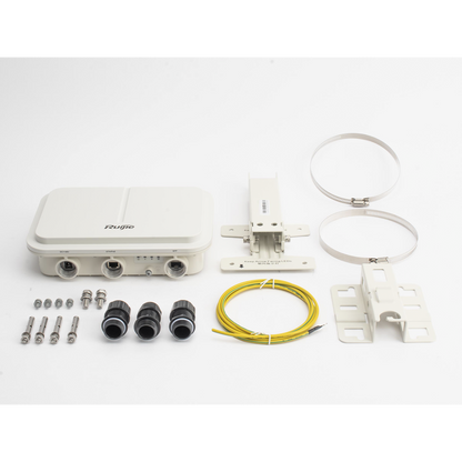 Punto de acceso WiFi6 para exterior Omni-Direccional 360° IP68 hasta 2975Mbps doble banda 802.11AX MU-MIMO 2x2