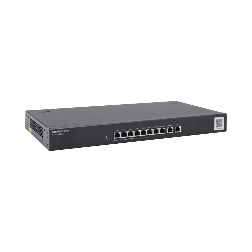Router Balanceador con Función SD-WAN, Hasta 4 Servicios de Internet y hasta 350 clientes con desempeño de 1.5 Gbps
