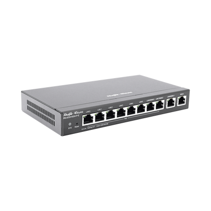 Router Balanceador con Función SD-WAN, PoE+ hasta 110 Watts, Hasta 4 Servicios de Internet y hasta 350 clientes con desempeño de 1.5 Gbps