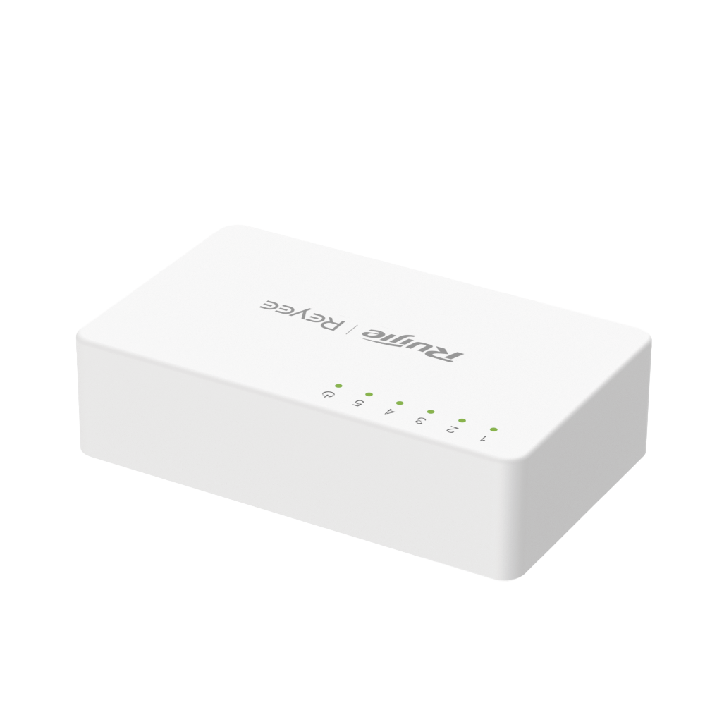 Switch no administrable, Visible en la Topología de la Nube, 5 puertos 10/100 Mbps