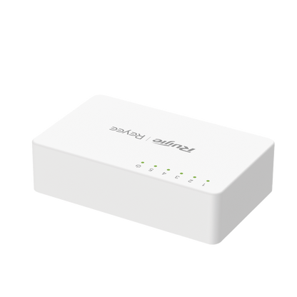 Switch no administrable, Visible en la Topología de la Nube, 5 puertos 10/100 Mbps