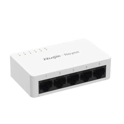 Switch no administrable, Visible en la Topología de la Nube, 5 puertos Gigabit 1G