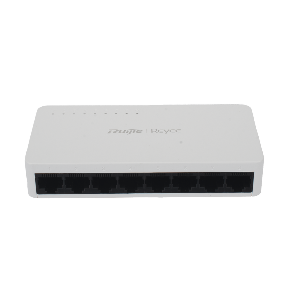 Switch no administrable, Visible en la Topología de la Nube, con 8 puertos Gigabit 1G