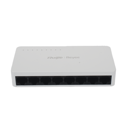 Switch no administrable, Visible en la Topología de la Nube, con 8 puertos Gigabit 1G