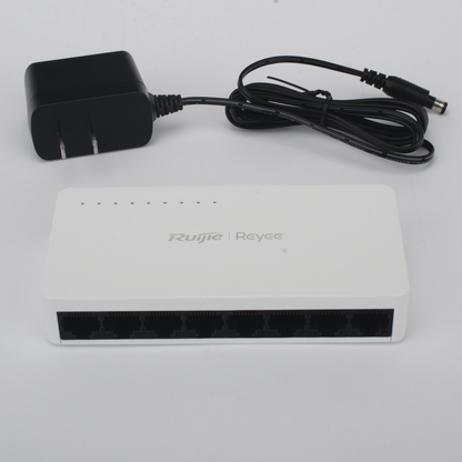 Switch no administrable, Visible en la Topología de la Nube, con 8 puertos Gigabit 1G