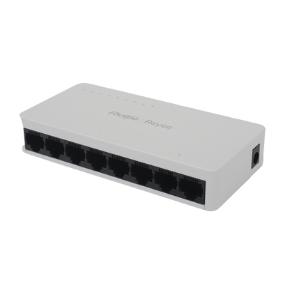 Switch no administrable, Visible en la Topología de la Nube, con 8 puertos Gigabit 1G