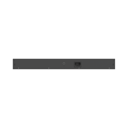 Switch PoE+ no Administrable, hasta 370 Watts Ideal para CCTV, 24 Puertos 10/100 PoE+, 2 Uplinks Gigabit (1 SFP COMBO)