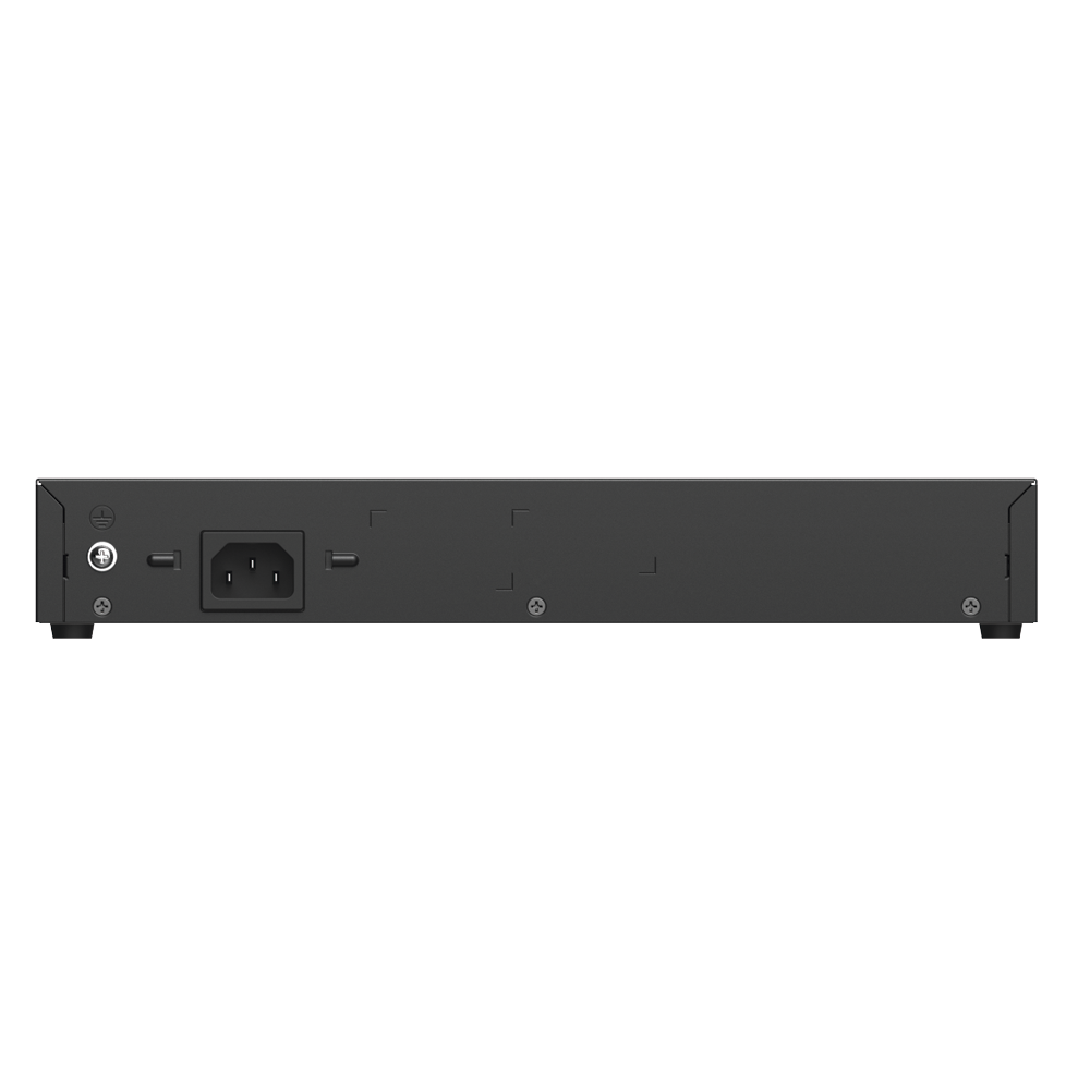 Switch L2 Administrable PoE con 16 puertos Gigabit PoE 802.3af/at + 2 SFP para fibra 1Gb, gestión gratuita desde la nube, 240w