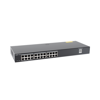 Switch Administrable 24 puertos Gigabit, gestión gratuita desde la nube.