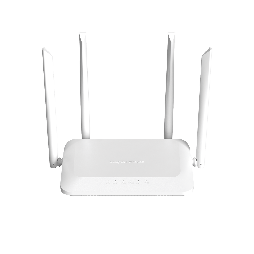 Home Router Inalámbrico Wi-Fi 5 Doble Banda, 1 Puerto Wan 10/100 y 3 Puertos Lan 10/100 Hasta 1,200 Mbps