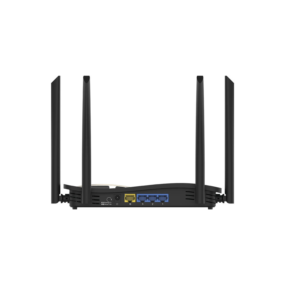 Home Router inalámbrico MESH WI-FI 5 2x2 doble banda 1 puerto WAN Gigabit y 3 puertos LAN Gigabit, hasta 1,267 Mbps.