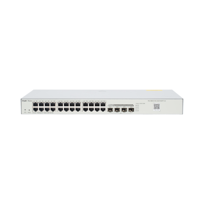 Switch Administrable L2, 24 Puertos Eth 1G, 4 puertos SFP 1G, Administración Remota en la Nube.