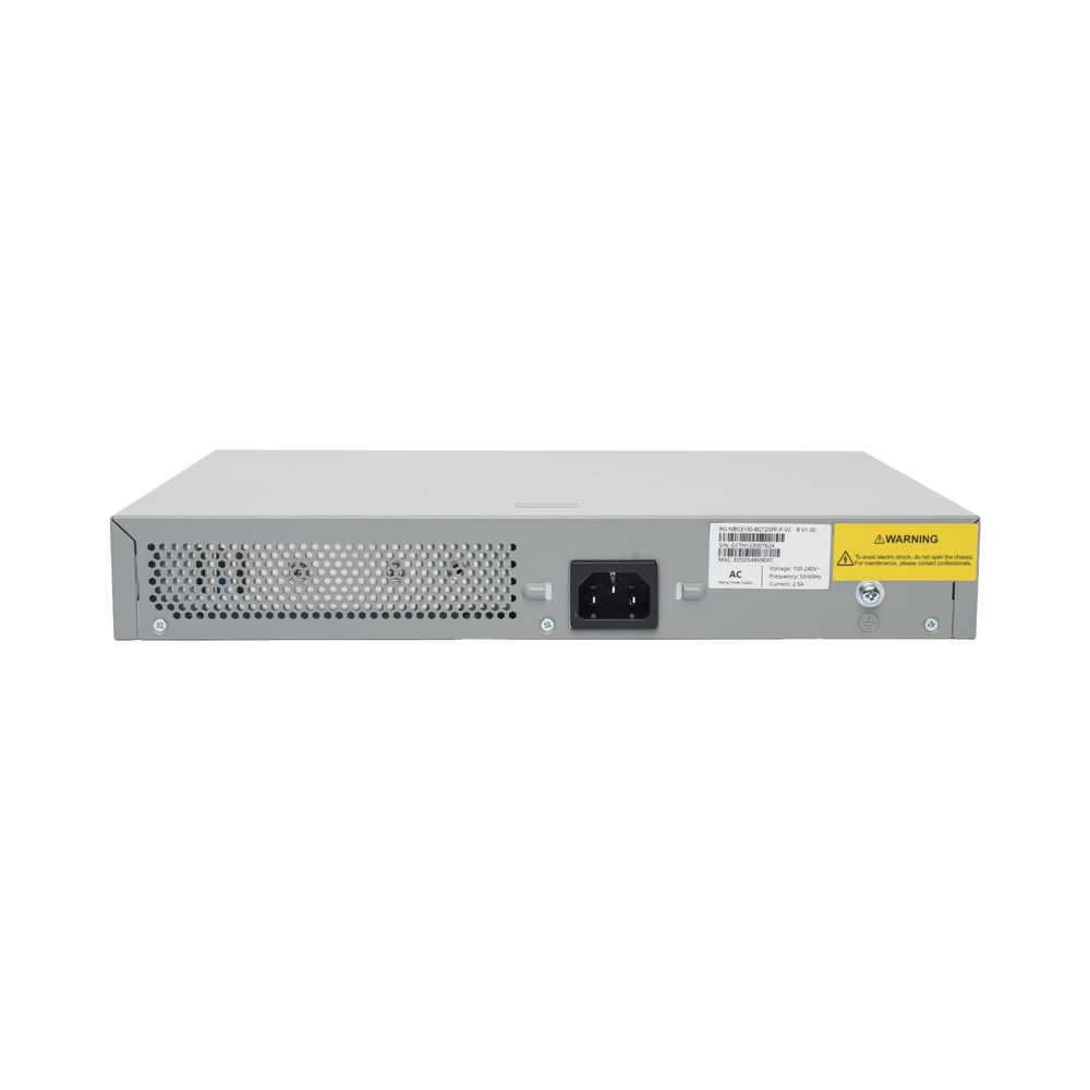 Switch Administrable PoE Capa 2 con 8 puertos Gigabit PoE 802.3af/at + 2 SFP para fibra 1Gb, gestión gratuita desde la nube, 125w