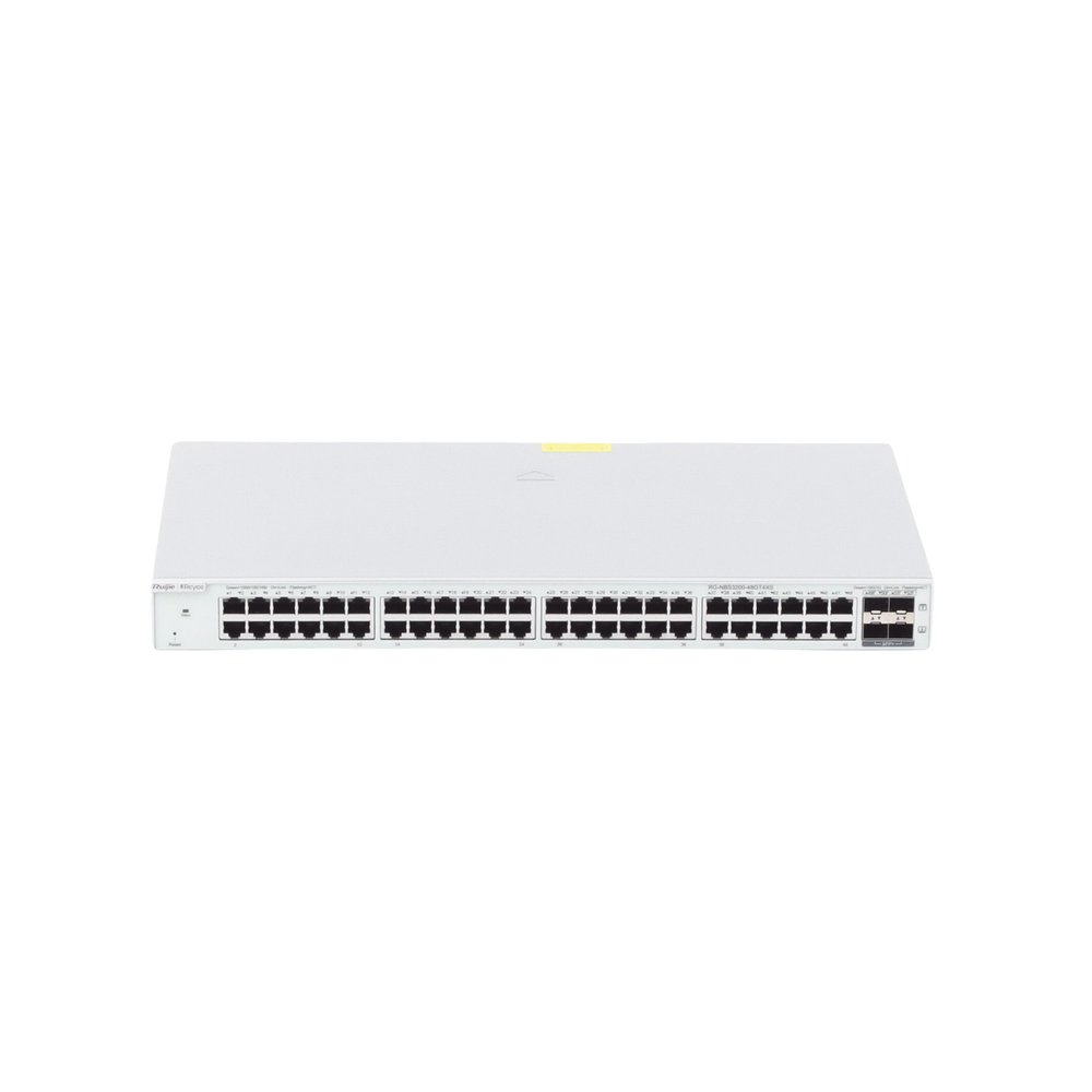 Switch Administrable Capa 2+ Plus, con 48 puertos Gigabit + 4 SFP+ para fibra 10Gb, gestión gratuita desde la nube