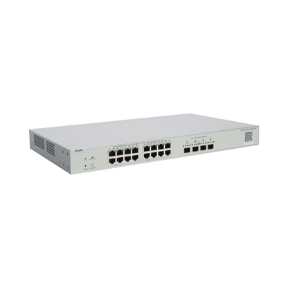 Switch Multi-Gigabit PoE++ hasta 370W, Capa 2 con 4 Puertos 2.5G (90W), 12 Puertos 2.5G (30W) y 4 Uplink SFP+ 10G , Administrable Cloud, Diseñado Para Access Points WiFi 6/7