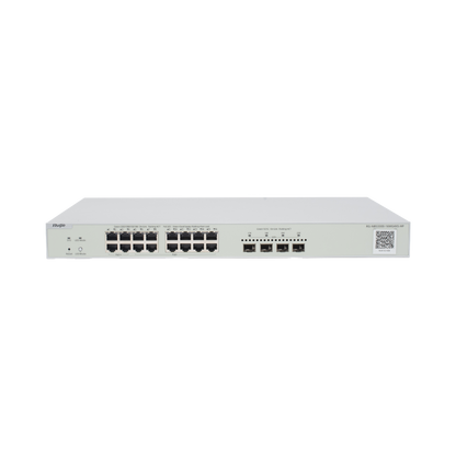 Switch Multi-Gigabit PoE++ hasta 370W, Capa 2 con 4 Puertos 2.5G (90W), 12 Puertos 2.5G (30W) y 4 Uplink SFP+ 10G , Administrable Cloud, Diseñado Para Access Points WiFi 6/7