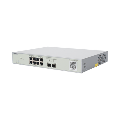 Switch Multi-Gigabit PoE+ Capa 2 con 8 Puertos 2.5G PoE+ hasta 240W y 2 Uplink SFP+ 10G ,Administrable Cloud, Diseñado Para Access Points WiFi 6/7