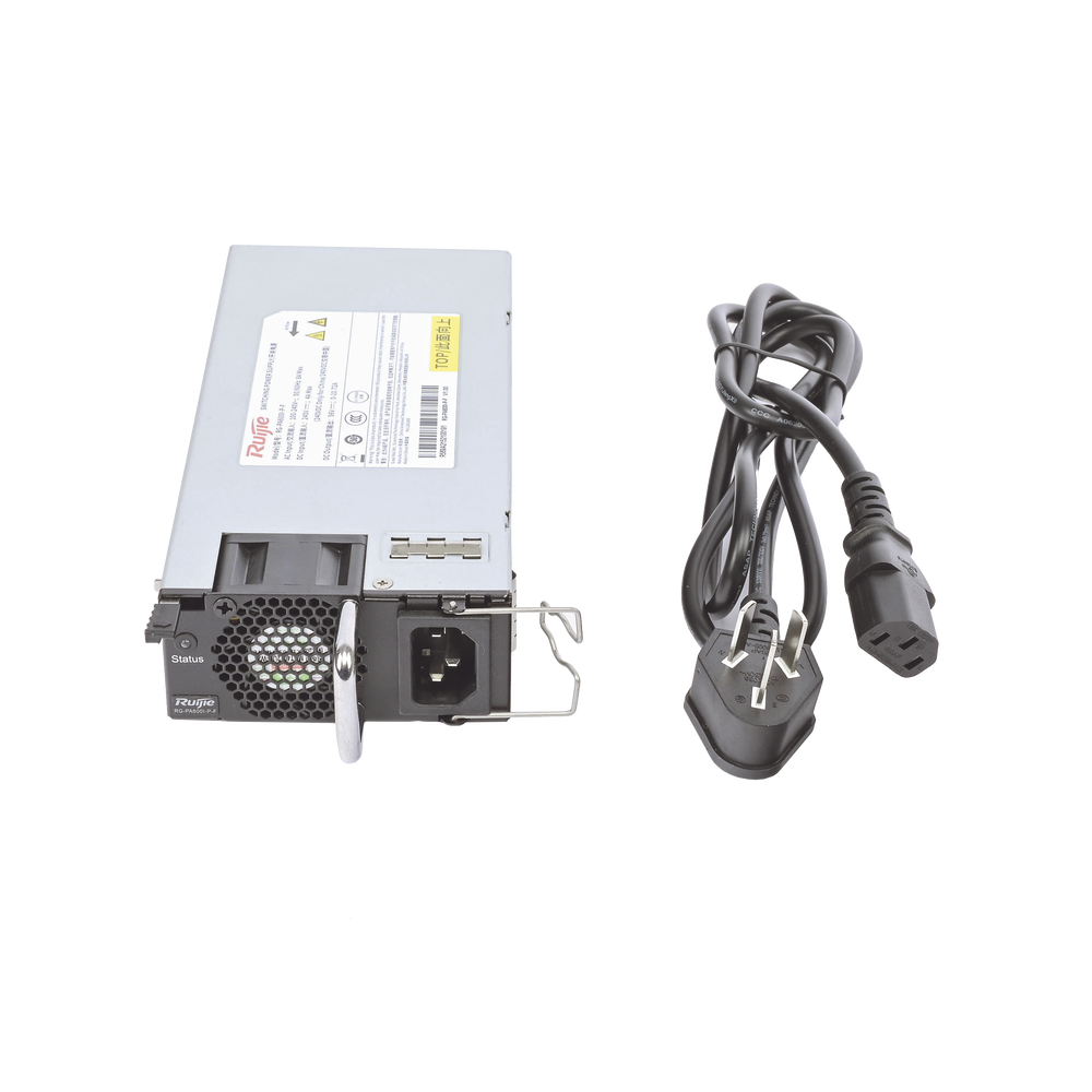 Fuente de Energía Modular, proporciona hasta 370 Watts para Switches Empresariales Ruijie Networks