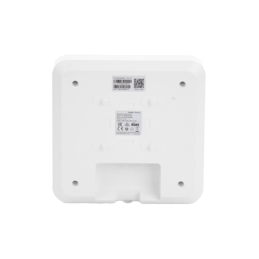 Punto de Acceso Mesh Wi-Fi 5 para interior en techo hasta 1.2 Gbps doble banda 802.11ac MU-MIMO 2X2, puertos Gigabit