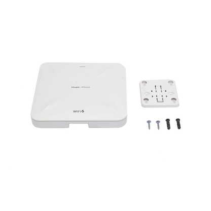 Punto de Acceso Mesh Wi-Fi 6 para Interior, se Instala en Techo o Pared, hasta 512 Usuarios y 1.7 Gbps, Doble Banda 802.11ax MU-MIMO 2x2
