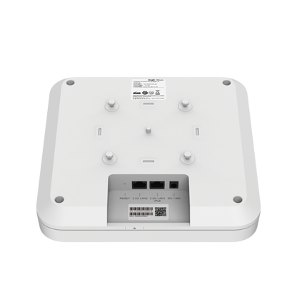 Punto de Acceso Mesh Wi-Fi 6 con doble puerto multi-gigabit 2.5G Interior en Techo hasta 5.9 Gbps, doble banda 802.11 AX6000 MU-MIMO 4x4