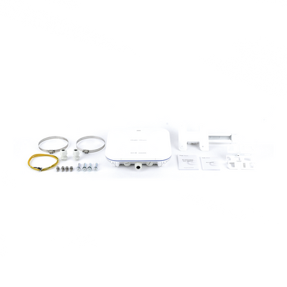 Punto de Acceso Mesh Wi-Fi 6 Industrial para Exterior Sectorial 60°, hasta 5.95 Gbps, MU-MIMO 4x4, Filtros Anti Interferencia y Auto Optimización con IA, puerto eth 2.5G y SFP