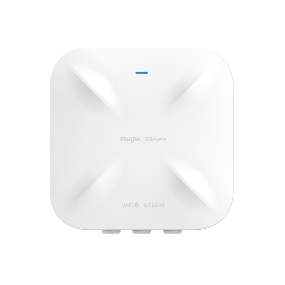 Punto de Acceso Mesh Wi-Fi 6 Industrial para Exterior Sectorial 60°, hasta 5.95 Gbps, MU-MIMO 4x4, Filtros Anti Interferencia y Auto Optimización con IA, puerto eth 2.5G y SFP