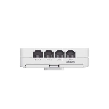 Punto de Acceso Mesh Wi-Fi 7 para interior en pared, hasta 512 usuarios ideal para Hotelería u Oficina.