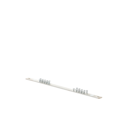 Barra de Conexión a Tierra, Para Rack de 19", Con 20 Orificios Para Conexión Rápida de Equipos, Incluye 20 Tornillos # 12-24 x 1/2" Instalados