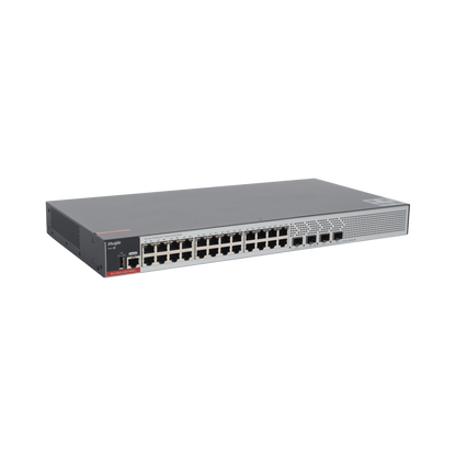 Switch Empresarial, Administrable L2+, 24 Puertos Gigabit y 4 Puertos Uplink SFP 2.5G