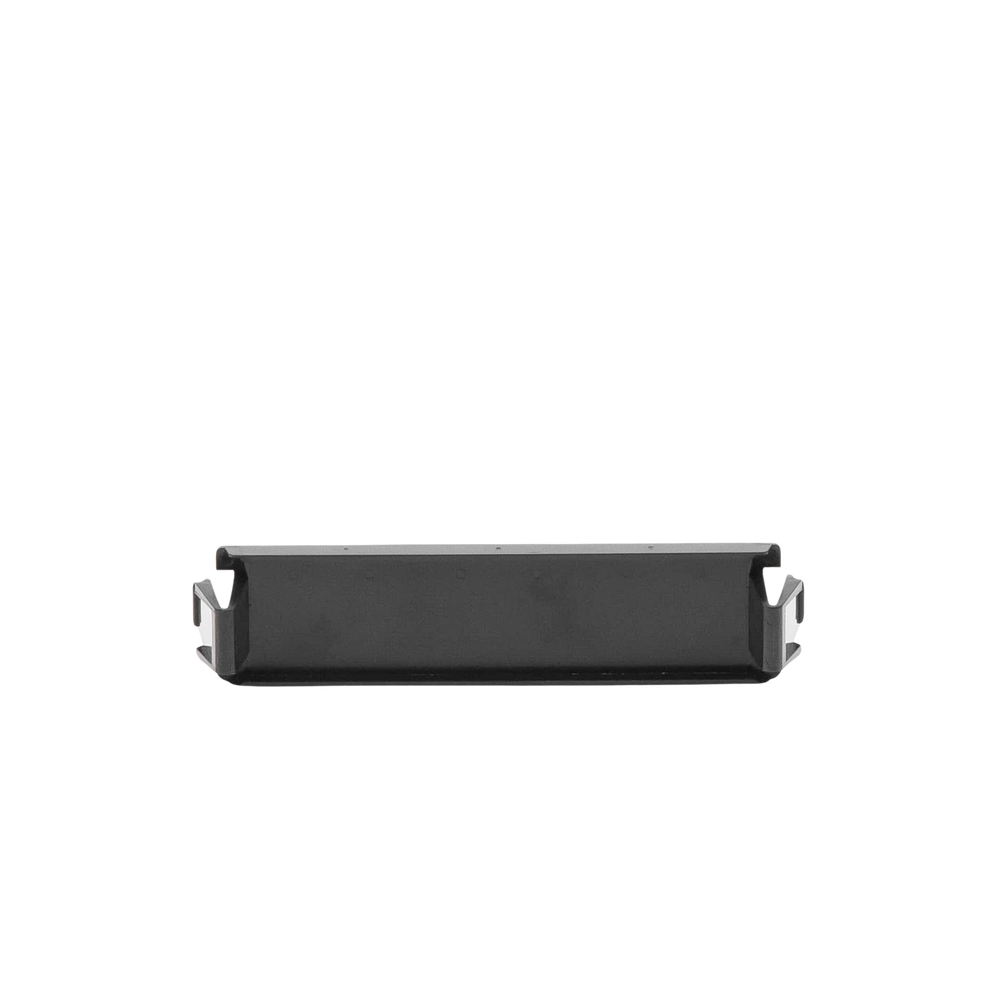 Placa adaptadora Quick-Pack, Ciega, Color Negro