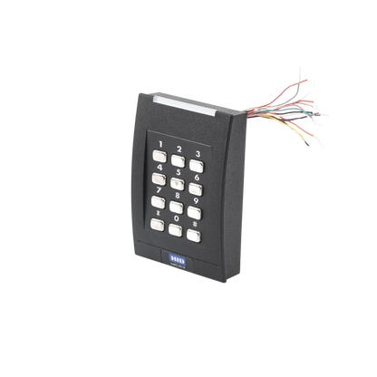 Lector con Teclado 921 PROX HID, EM /iClass SEOS (no clonable) /iClass SE/ iClass SR/ iClass /Mifare Classic, DesFire, Bluetooth/ Garantía de por Vida